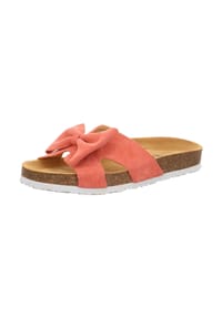 Think! - Veloursleder Pantoletten - Magenta