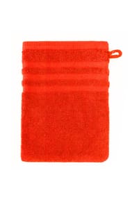 GRACE GRAND SPA - Waschlappen im 3er-Pack mit Streifen-Bordüre - Apricot