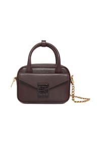 TED BAKER Anibela - Anibela Mini Bag Handtasche Leder 17 cm - wine