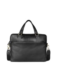 bugatti Ryan - Ryan Aktentasche Leder 39 cm Laptopfach - schwarz