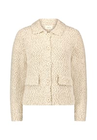 CARTOON - Strickjacke, Klappkragen, für Damen - 7706 BEIGE MELANGE