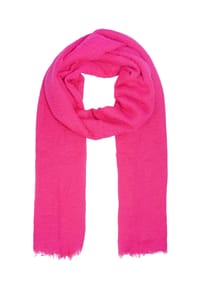 Seasons of April - Damen Isabella Schal Dünner, leichter und weicher Uni Damen Schal in gewellter Struktur - anthrazit