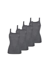 SKINY® - Tanktop Cotton Advantage - anthra melange
