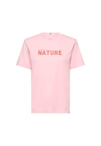 camel active - T-Shirt aus reiner Baumwolle - Hellblau