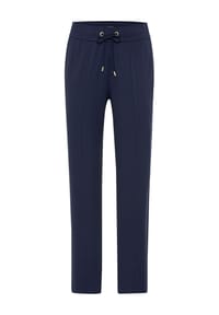 olsen - Hose im Cropped-Style mit Tunnelzug und Bindeband - Ink Blue