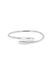 TOM TAILOR WOMEN - Armreif für Damen, Edelstahl - silber