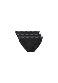Calvin Klein - Slip Icon Lace, 3er-Pack, für Damen - UB1 BLACK