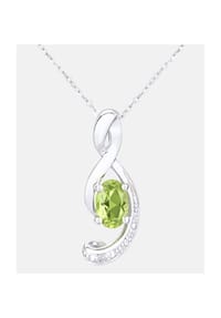 Diamant L'eternel - Kette mit Anhänger, mit Diamant, 375 Weißgold - white gold
