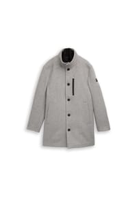 TOM TAILOR - Mantel, Stehkragen, für Herren - 29999 BLACK