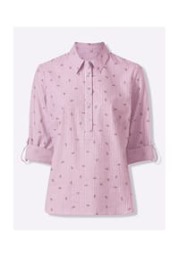 Witt - Baumwoll-Bluse - hortensie-gestreift