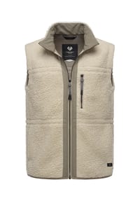 ragwear™ - Plüschweste Noory Vest - Ecru