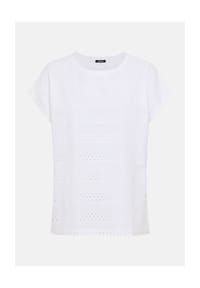 olsen - T-Shirt, Baumwolle, für Damen - 10000 WHITE