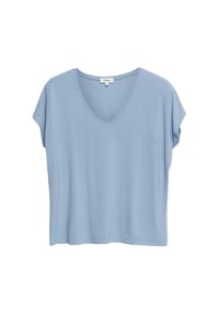 s.Oliver - T-Shirt, V-Ausschnitt, für Damen - 3903 RED