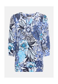 olsen - T-Shirt Langarm, Damen - 40297 BAY BLUE