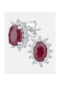 Diamant L'eternel - Ohrringe, mit 0.25 ct Diamant, 375 Weißgold - white gold