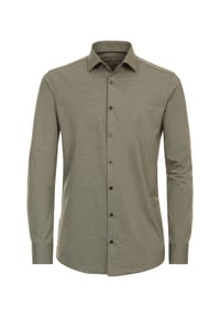 Venti - Herren Businesshemd uni Modern Fit - Dunkelblau
