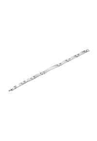 Adelia's Bold Style - Armband – Gliederarmband aus Edelstahl 21 cm - silber