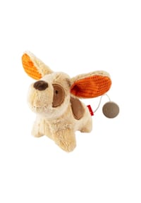 sigikid® - Mini Spieluhr Hund , für Babys und Kinder - beige