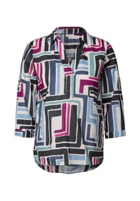 CECIL - Shirtbluse, Baumwolle, für Damen - 32259 LIGHT ALABA