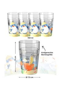 HABA - Becher Glitzerbecher - Bauernhof