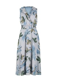 zero - Shirtkleid, ärmellos, für Damen - 1881 WEISS/BLAU