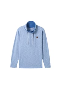 TOM TAILOR - Langarmshirt Longsleeve - hellblau