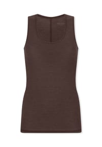 SCHIESSER - Unterhemd Personal Fit, atmungsaktiv, feuchtigkeitsregulierend, für Damen - 330 DEEP BROWN