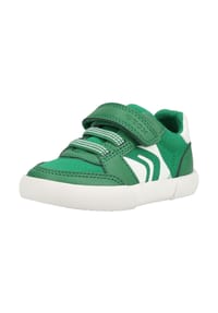 GEOX - Lederimitat/Textil Sneaker - Grün