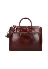 Heyden CAMBRIDGE - Aktentasche, Leder, Laptopfach, Tragegriff, für Herren - 7 ROTBRAUN