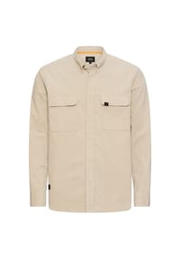 camel active - Cordhemd mit 2-Wege Stretch - Beige