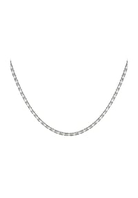 caї - Kette 925 Sterling Silber oxidiert Ankerkette 925/- Sterling Silber ohne Stein - weiß