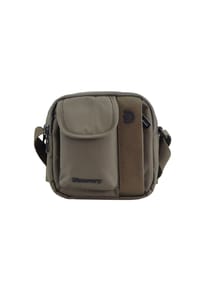Discovery - Schultertasche Downtown aus rPet Polyester-Material - khaki
