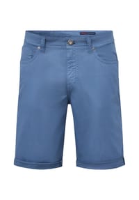 PADDOCK'S® - Slim-Fit 5-Pocket Bermudas PIPE - blue ashes