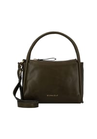 BURKELY Vintage Veda - Vintage Veda Schultertasche Leder 20 cm - olive