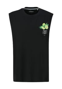 s.Oliver - Tanktop, Baumwolle, für Herren - 01D1 WHITE