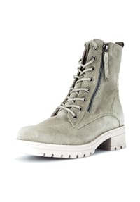 Gabor® - Schnürstiefeletten, Leder, für Damen - SALVIA (FLAUSCH)