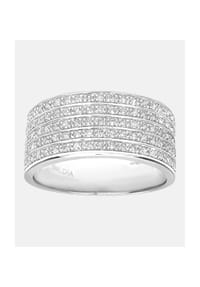 Diamant L'eternel - Eternity Ring, mit 0.5 ct Diamant, 375 Weißgold - white gold