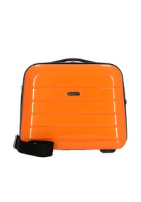 CHECK.IN® - London 2.0 - Beautycase 33 cm (carbon schwarz) - carbon rot