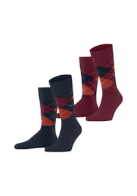 Burlington - Socken Everyday, 2er-Pack, für Herren - 6370 DARK NAVY
