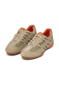 GEOX - Leder/Textil Sneaker - Sand