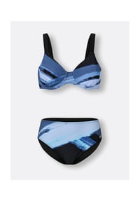 Witt - Bikini - schwarz-jeansblau