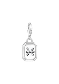 Thomas Sabo Zodiac Charms - Charm-Anhänger Sternzeichen Fische - silber, weiß