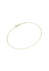 Luigi Merano® - Armband fantasieförmig mit diamantierten Gliedern, Gold 375 - gold