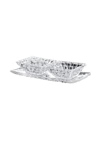 Nachtmann Servier-Set, 3-teilig - Bossa Nova - TRANSPARENT