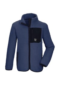 killtec® - Fleecejacke, Stehkragen, für Kinder - 822 DEEP WATER