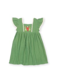 KITE - Kinder Flower Fairy Kleid Bio-Baumwolle - grün