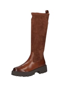 Caprice - Stiefel, Leder, Reißverschluss, für Damen - 019 BLACK COMB
