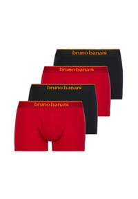 bruno banani - Retro Short / Pant 4er Pack Quick Access - Schwarz / Blau