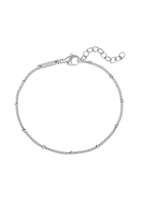 EAST / SIDE - Damen Armband aus Edelstahl in silber - silber
