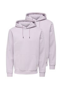 ONLY & SONS - Sweatshirt / Hoodie 2er Pack Ceres - Ash rose